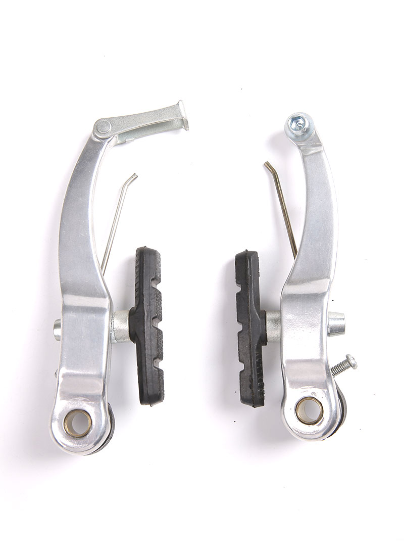 How to clean the brake pads of alloy bike V brakes?